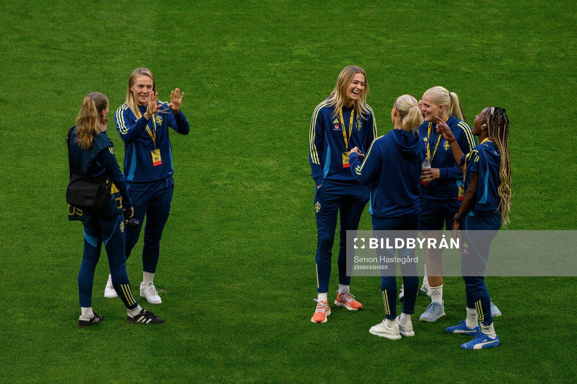 Magdalena Eriksson and Fridolina Rolfö of Sweden