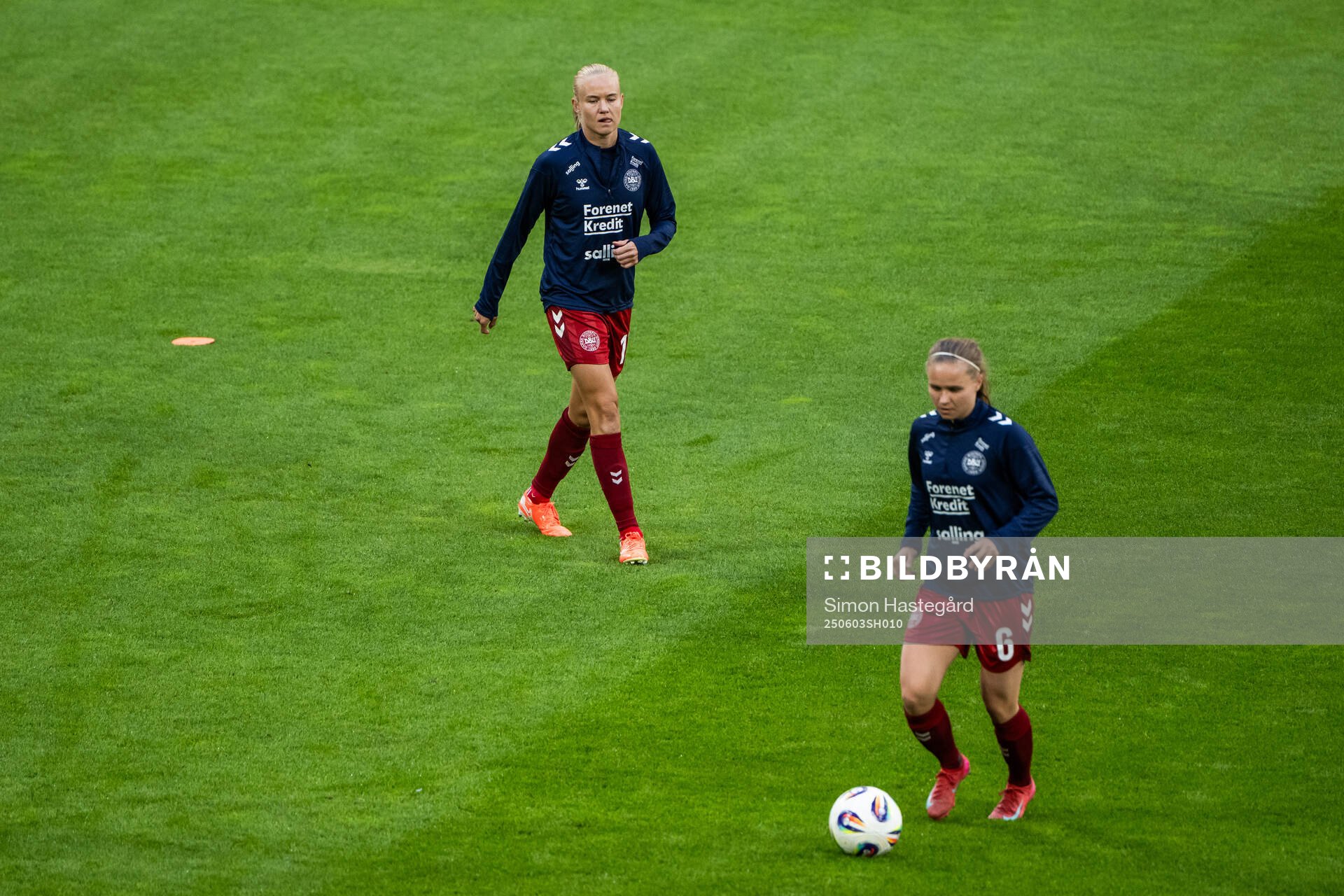 Pernille Harder of Denmark