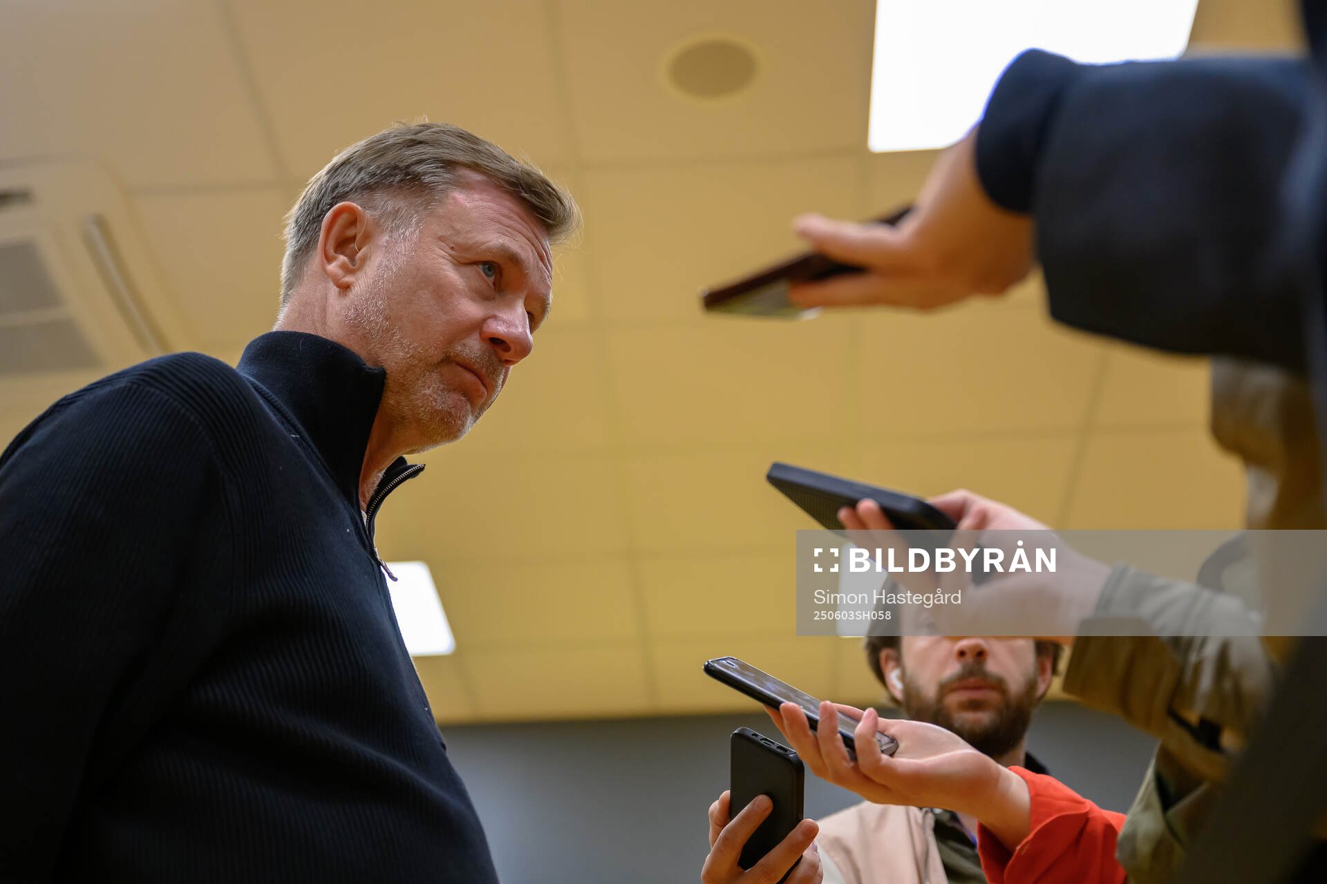 Head coach Peter Gerhardsson of Sweden
