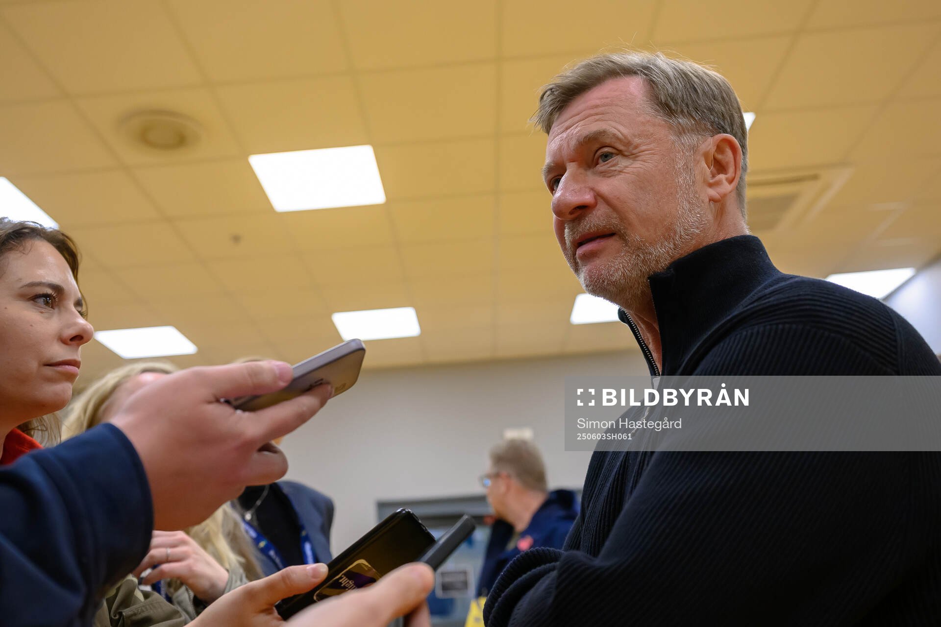 Head coach Peter Gerhardsson of Sweden