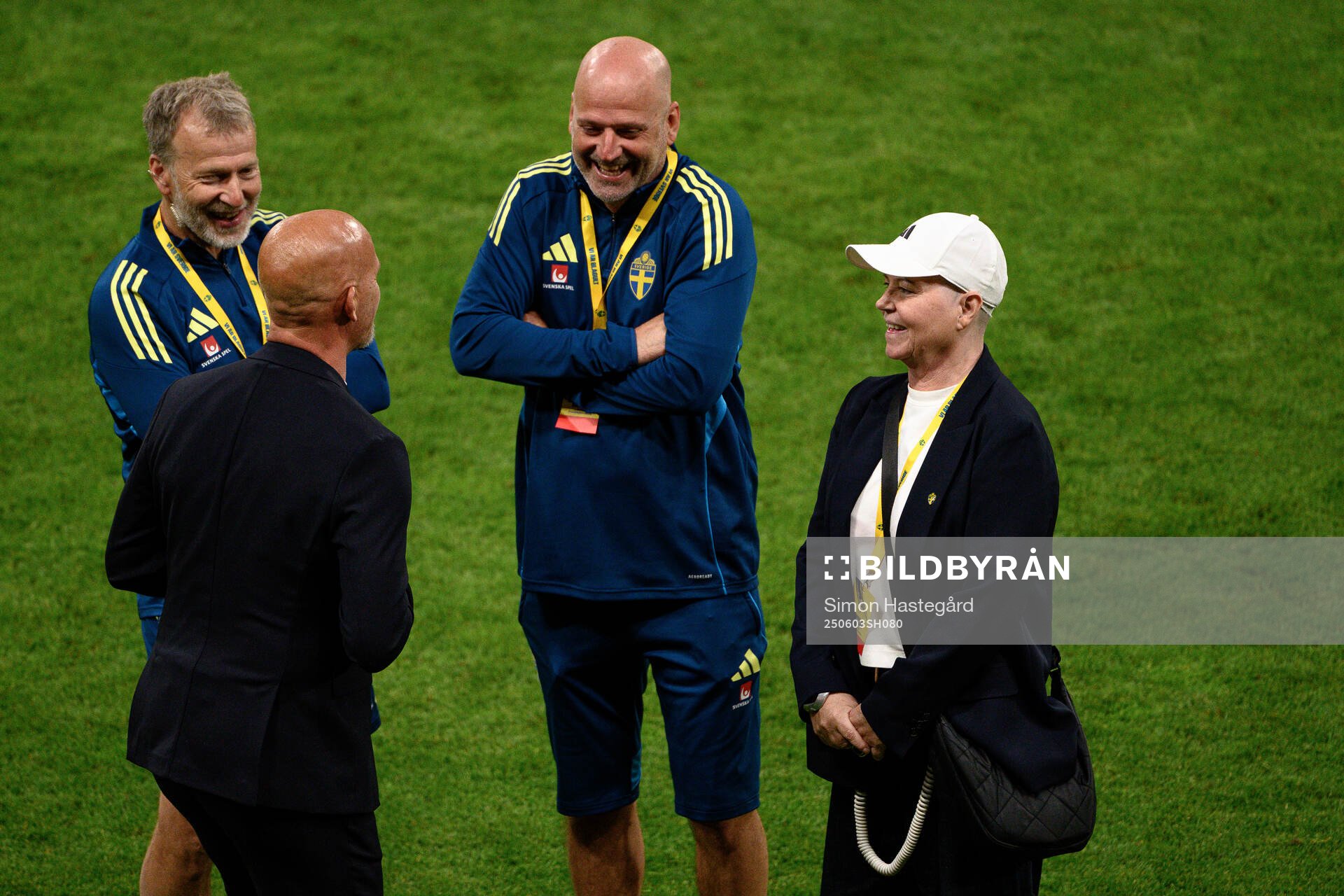 Team manager Marika Domanski Lyfors of Sweden