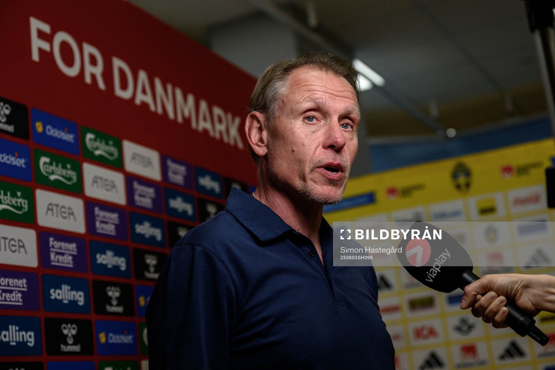 Head coach Andreé Jeglertz of Denmark