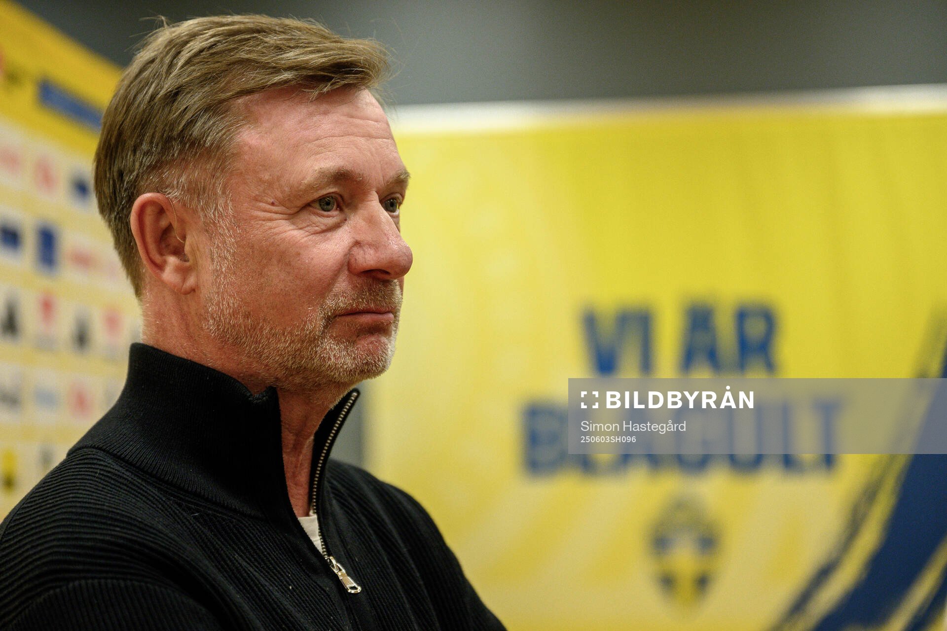 Head coach Peter Gerhardsson of Sweden