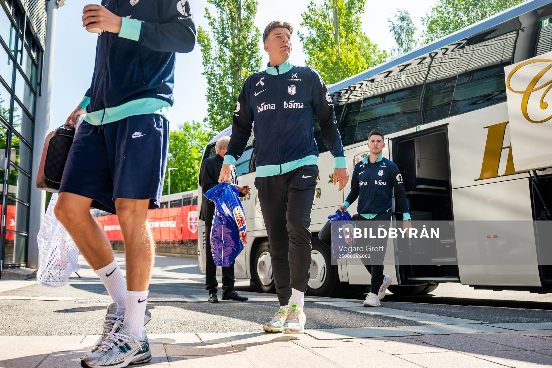 Jostein Gundersen of the Norwegian national football team