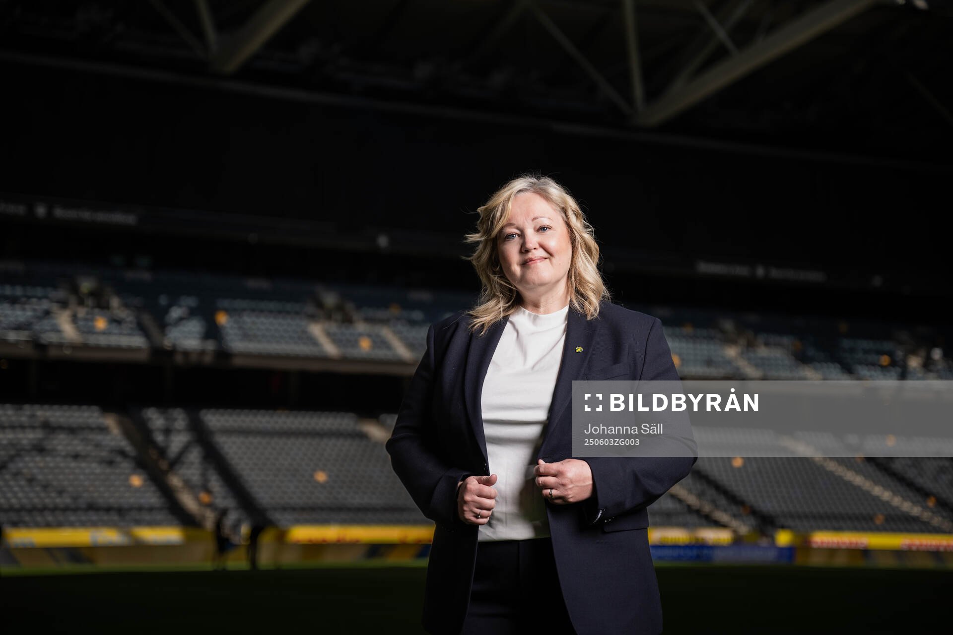 Erika Nilsson från Svenska fotbollförbundets styrelse