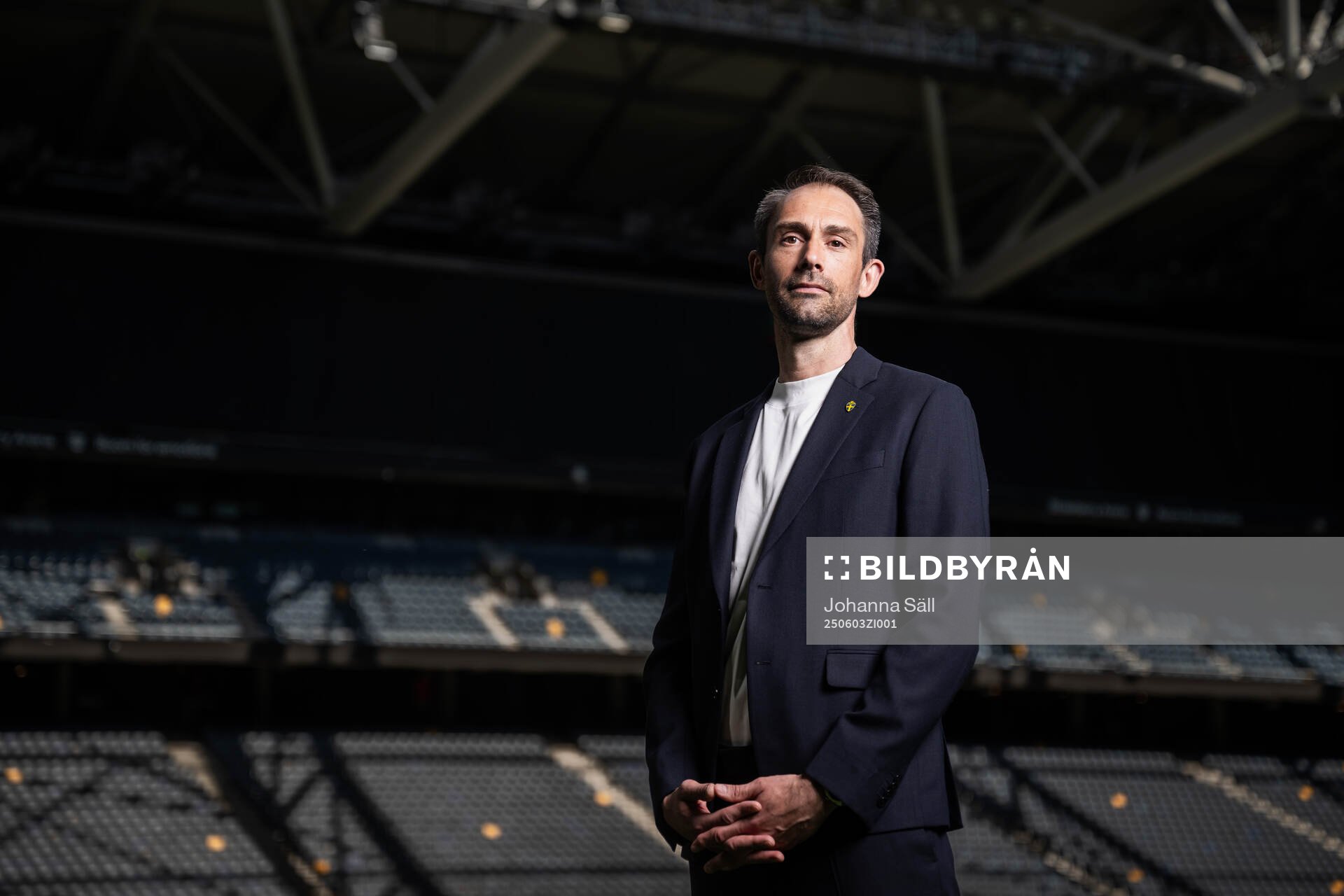 Tobias Tibell från Svenska fotbollförbundets styrelse