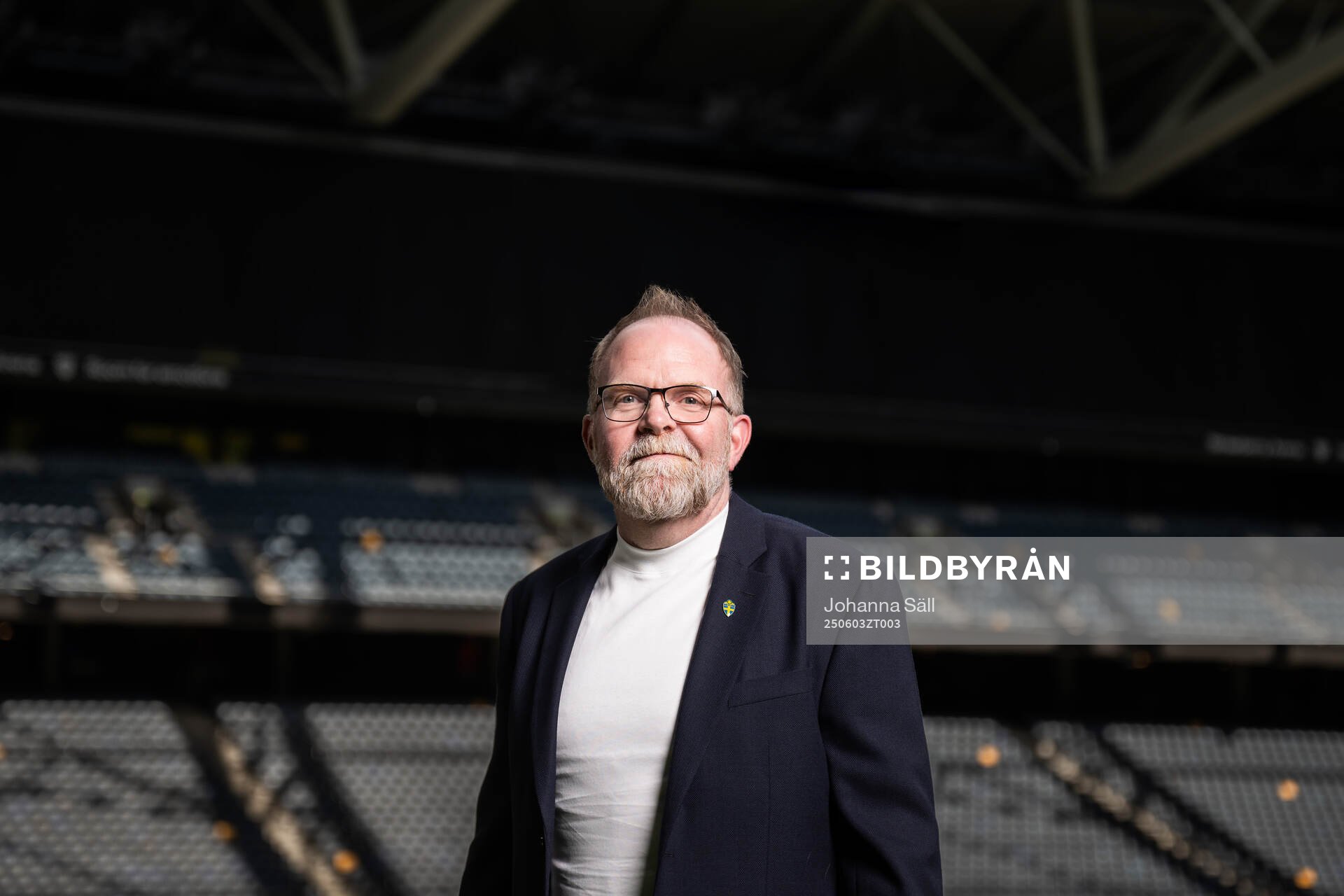 Anders Billström från Svenska fotbollförbundets styrelse