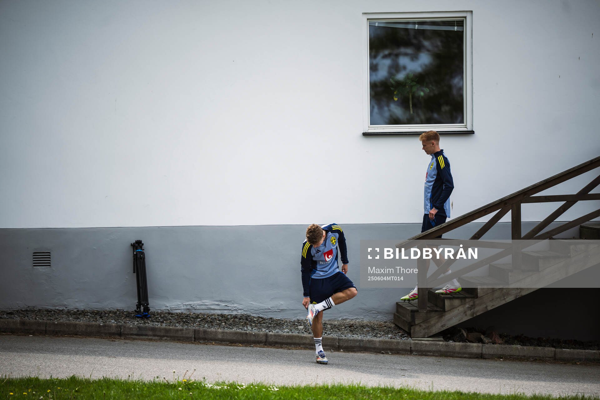 Hugo Bolin and Hugo Larsson of the Swedish national