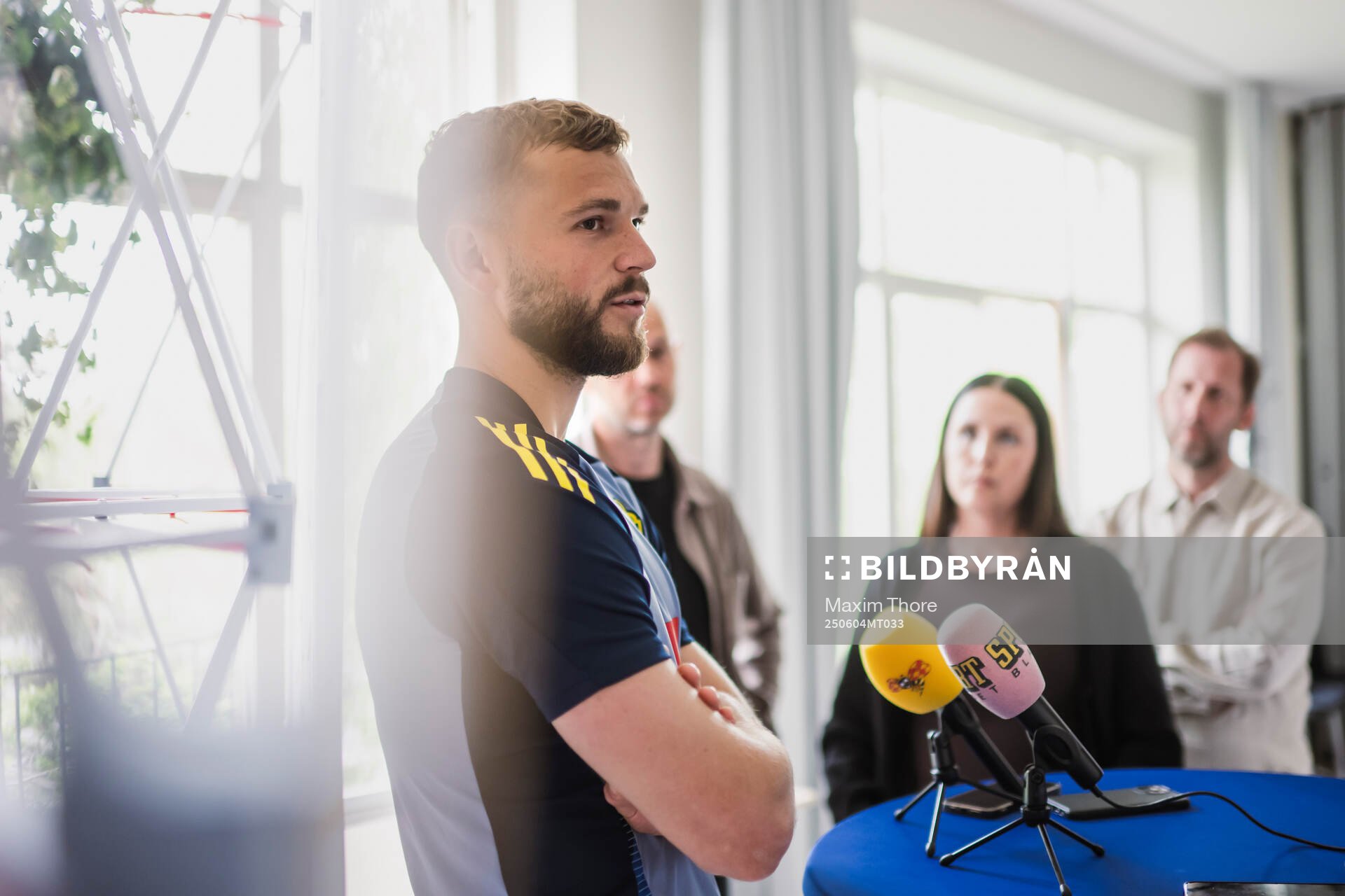 Jesper Karlström of the Swedish men’s national football