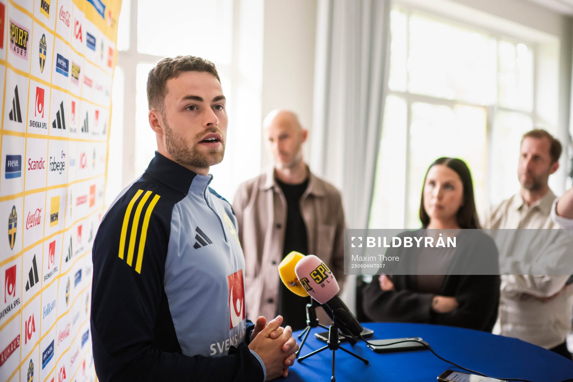 Gabriel Gudmundsson of the Swedish men’s national
