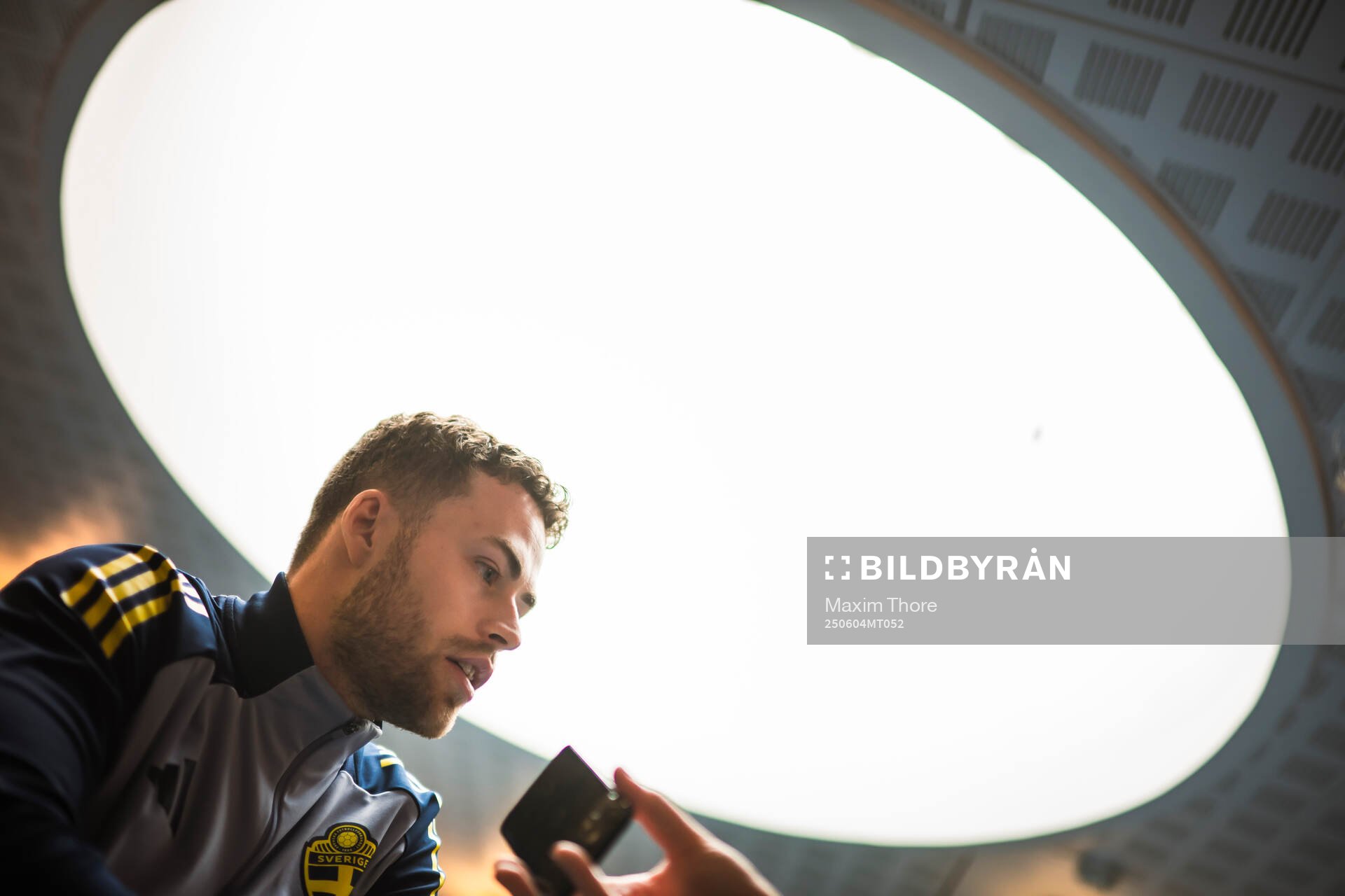 Gabriel Gudmundsson of the Swedish men’s national