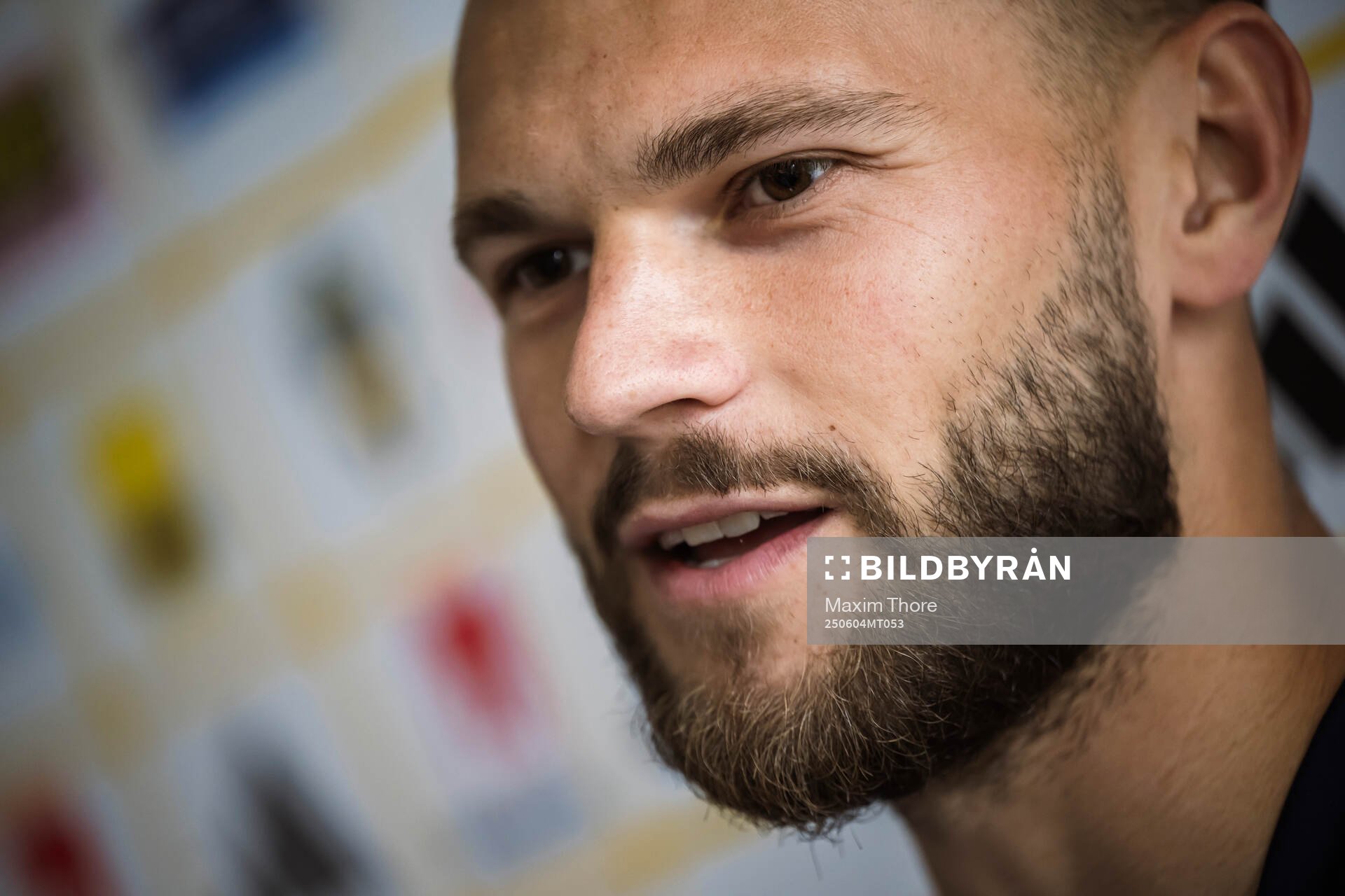 Jesper Karlström of the Swedish men’s national football