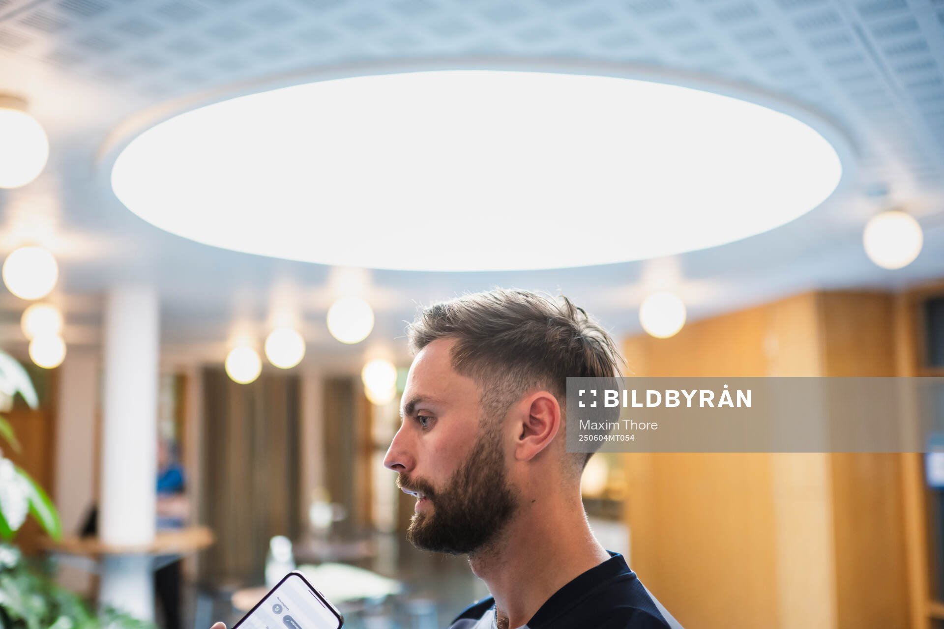 Axel Norén of the Swedish men’s national football team