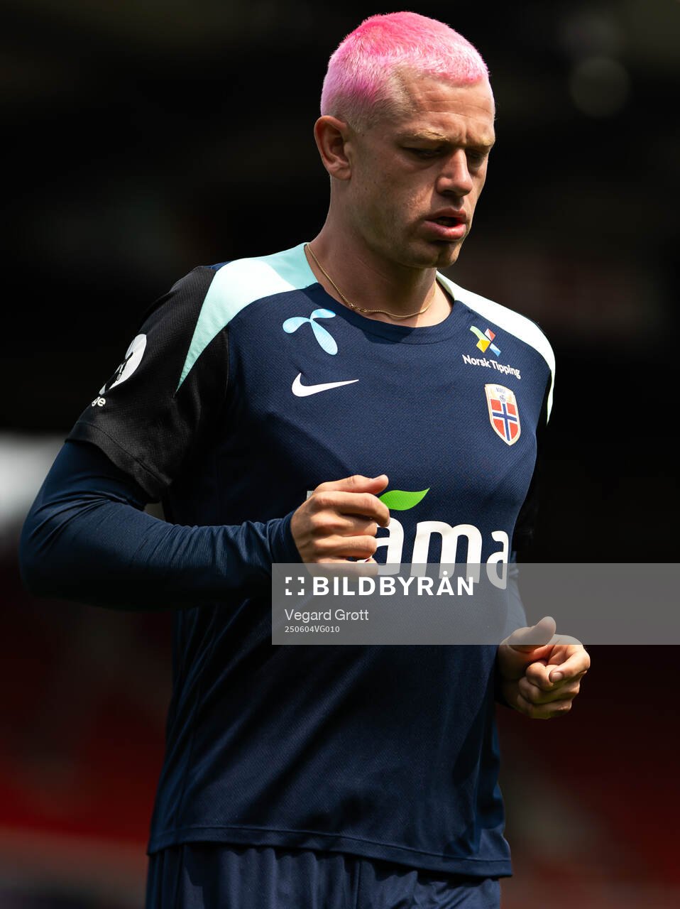 Julian Ryerson of the Norwegian national football team