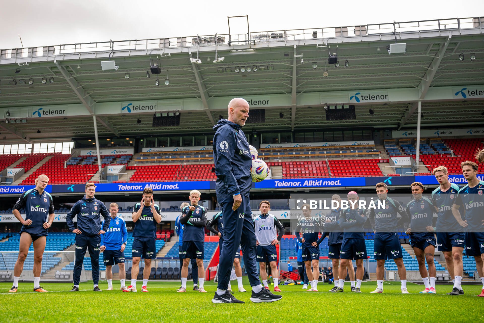 Ståle Solbakken, head coach of the Norwegian national