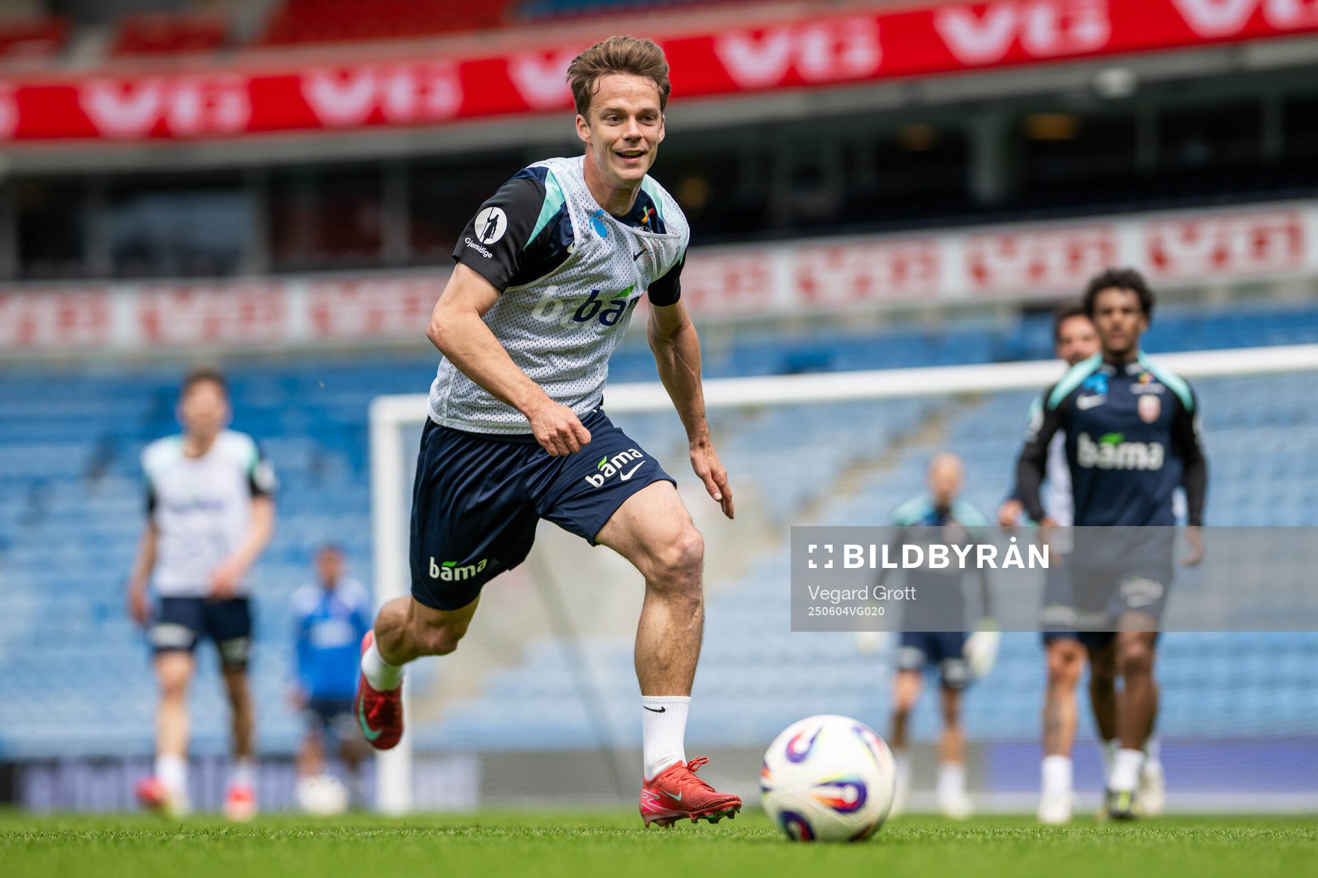 Felix Horn Myhre of the Norwegian national football team