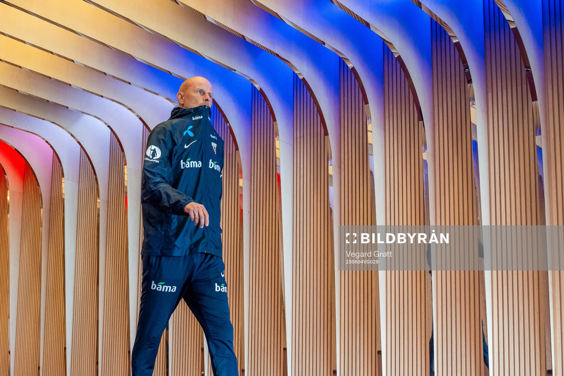 Ståle Solbakken, head coach of the Norwegian national