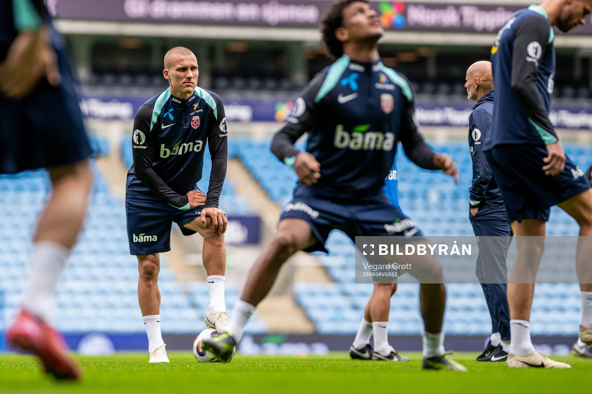 Leo Østigård of the Norwegian national football team