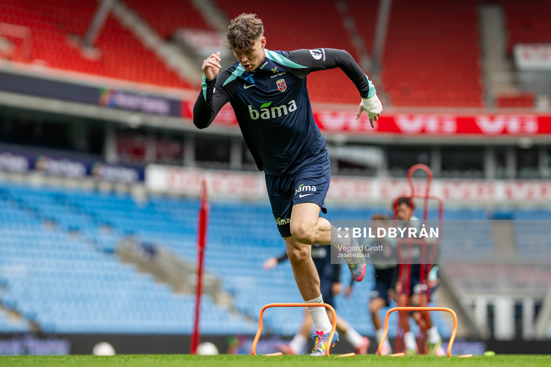 Jørgen Strand Larsen of the Norwegian national football