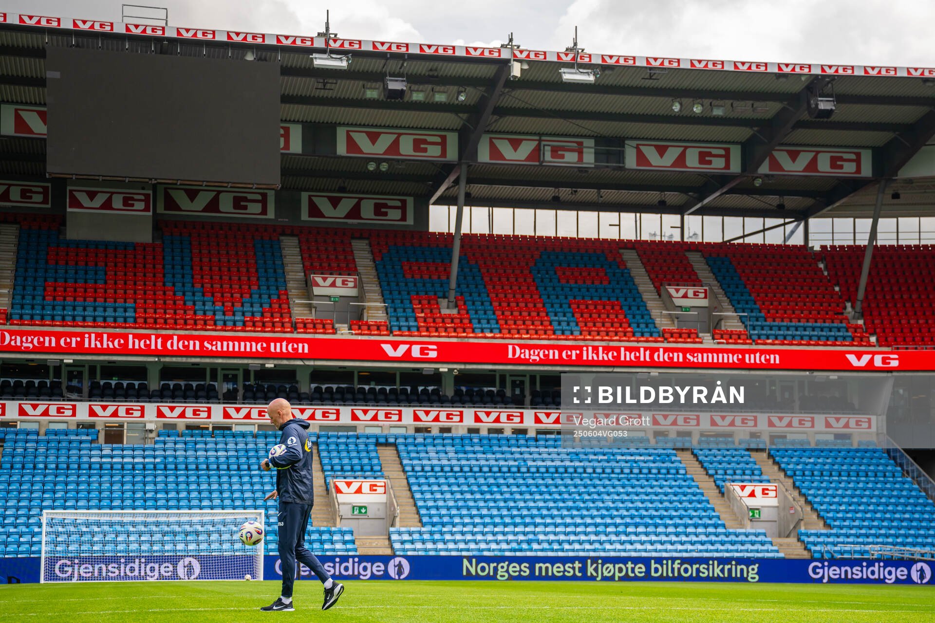 Ståle Solbakken, head coach of the Norwegian national