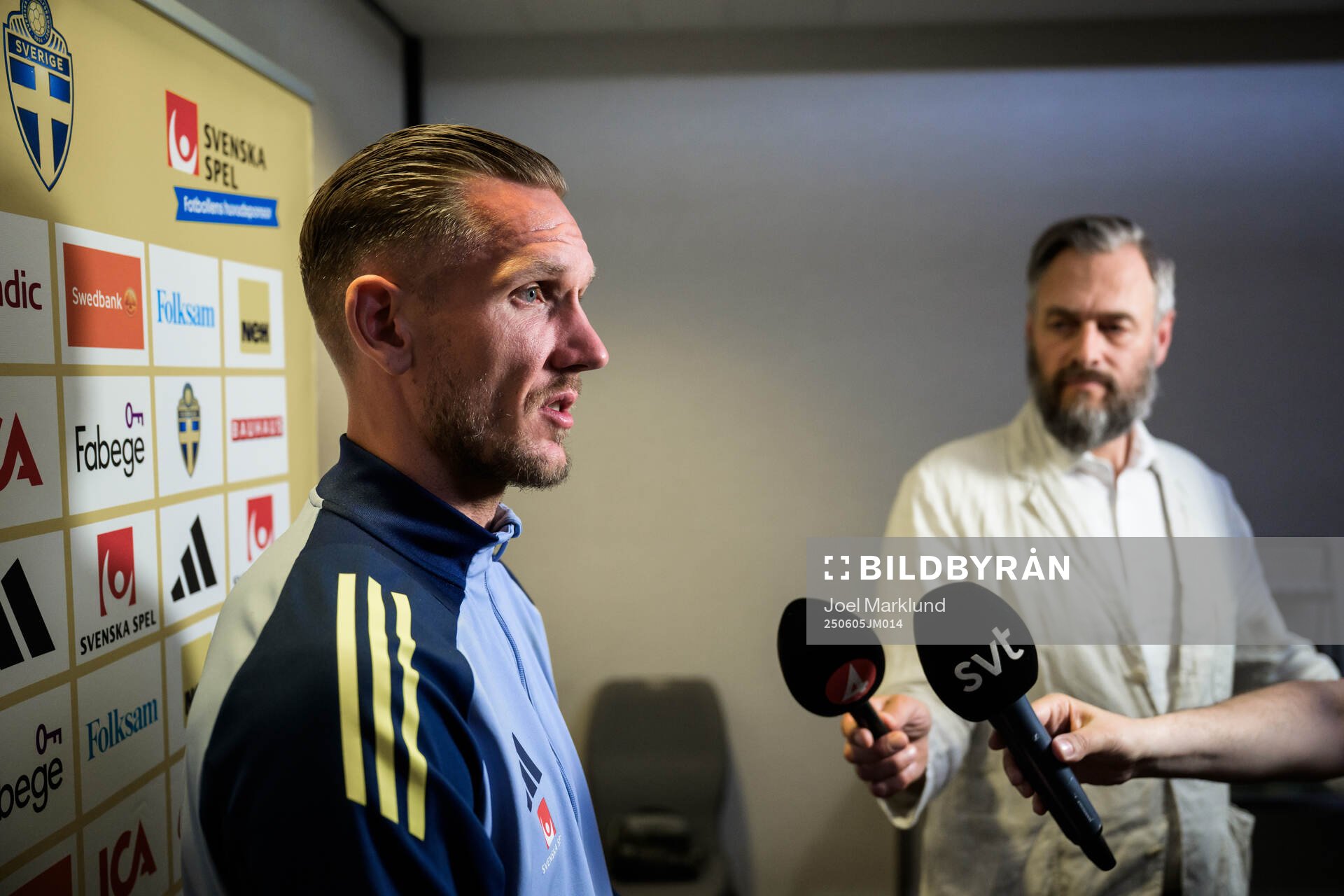 Robin Olsen of the Swedish national football team