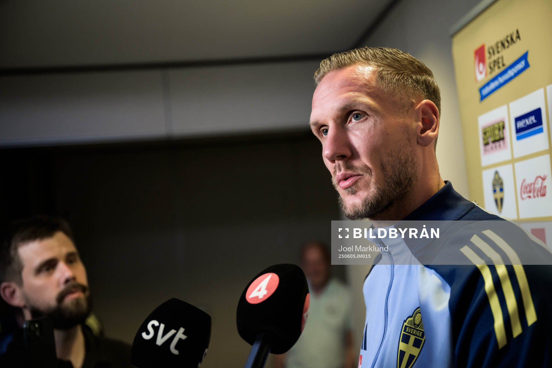 Robin Olsen of the Swedish national football team