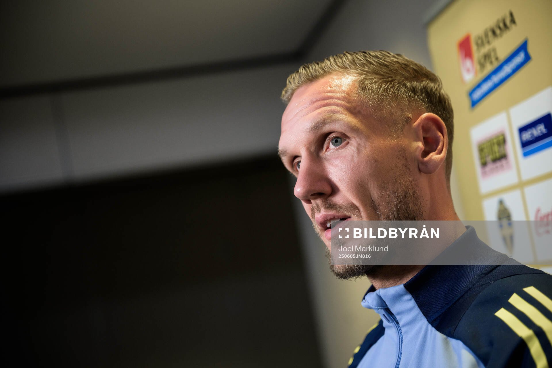 Robin Olsen of the Swedish national football team