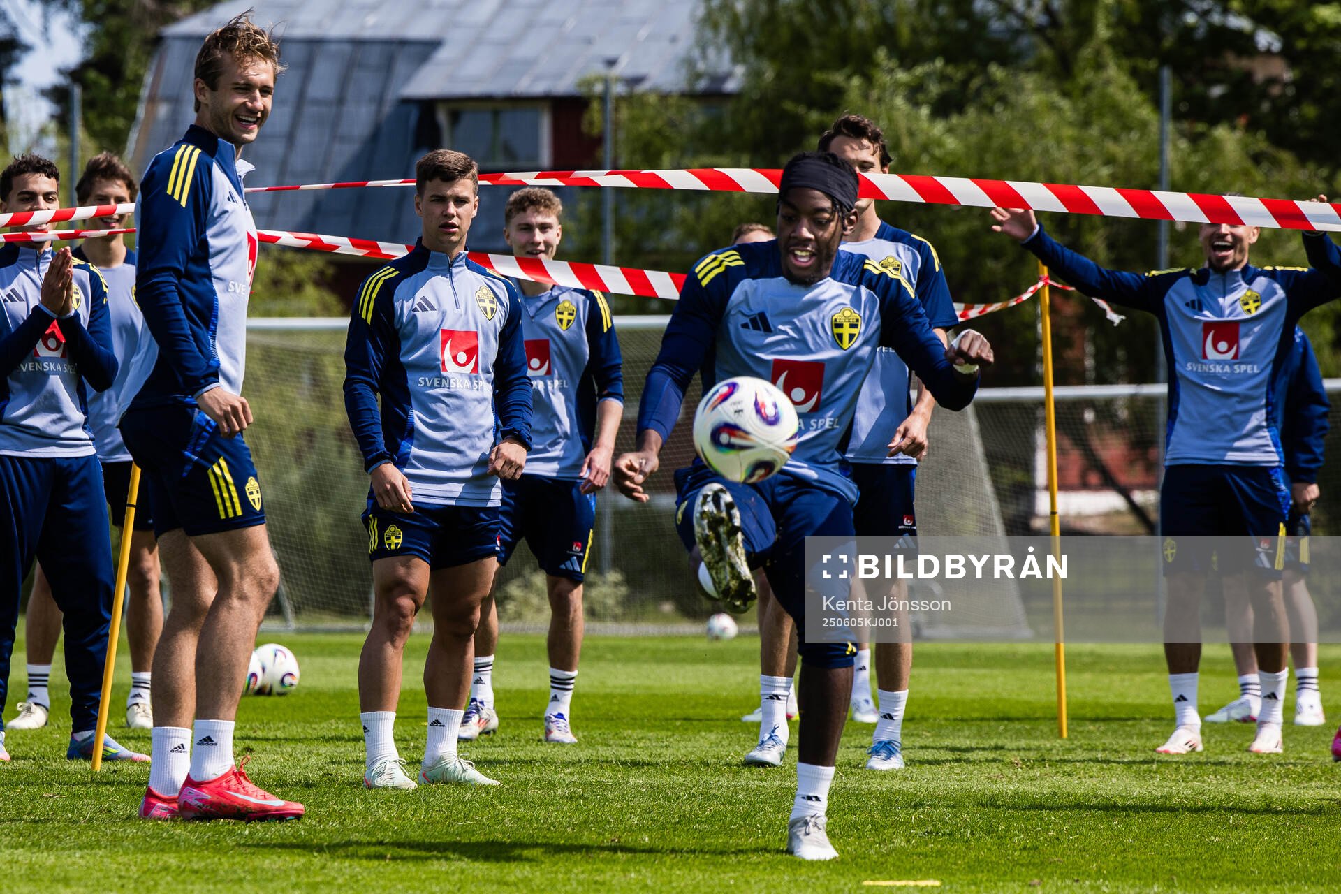 Anthony Elanga of the Swedish men's national football team