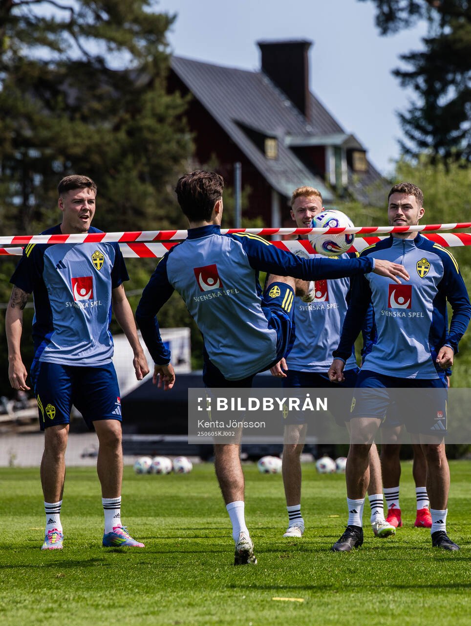 Emil Holm, Hugo Larsson, Gabriel Gudmundsson and Benjamin