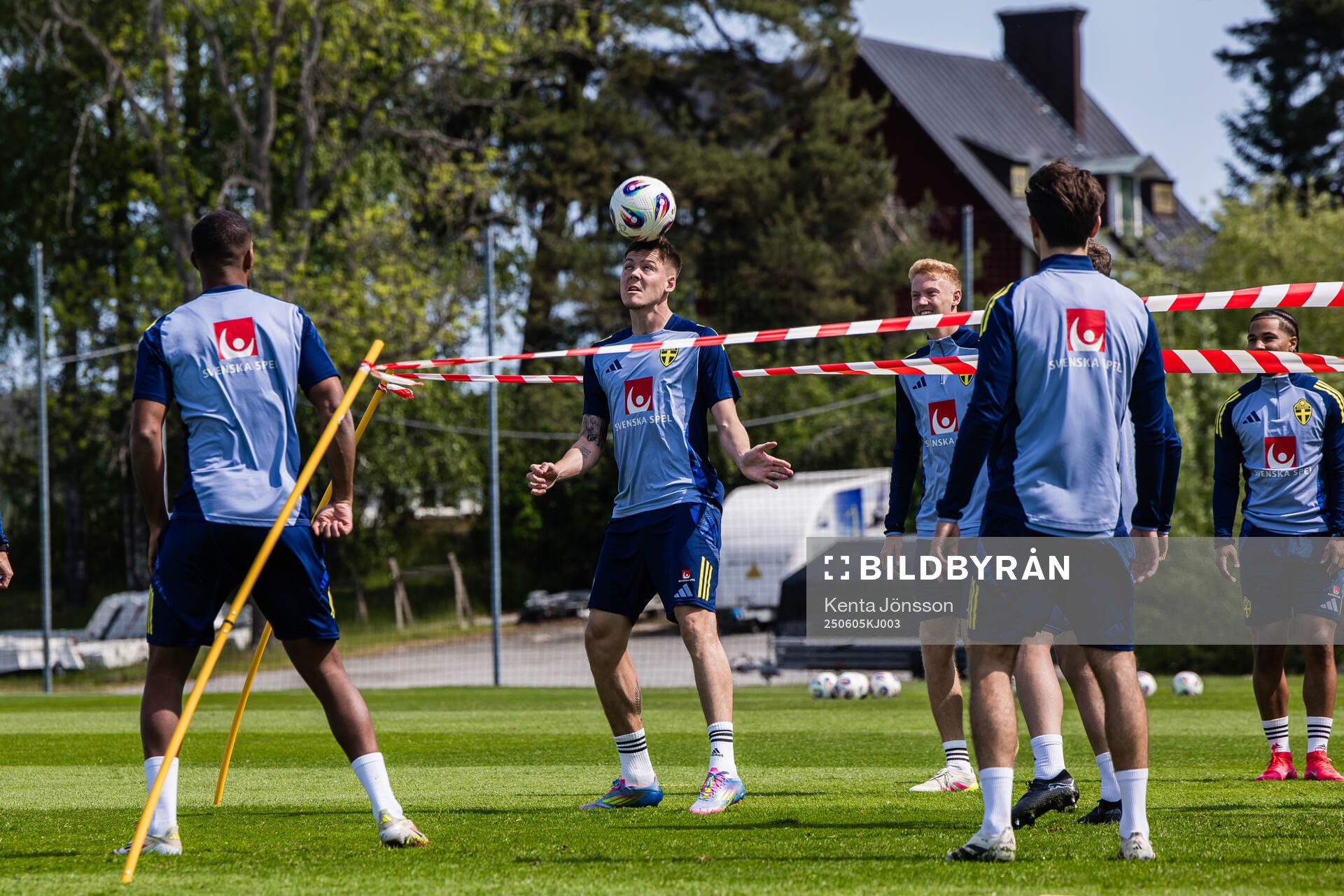 Emil Holm of the Swedish men's national football team