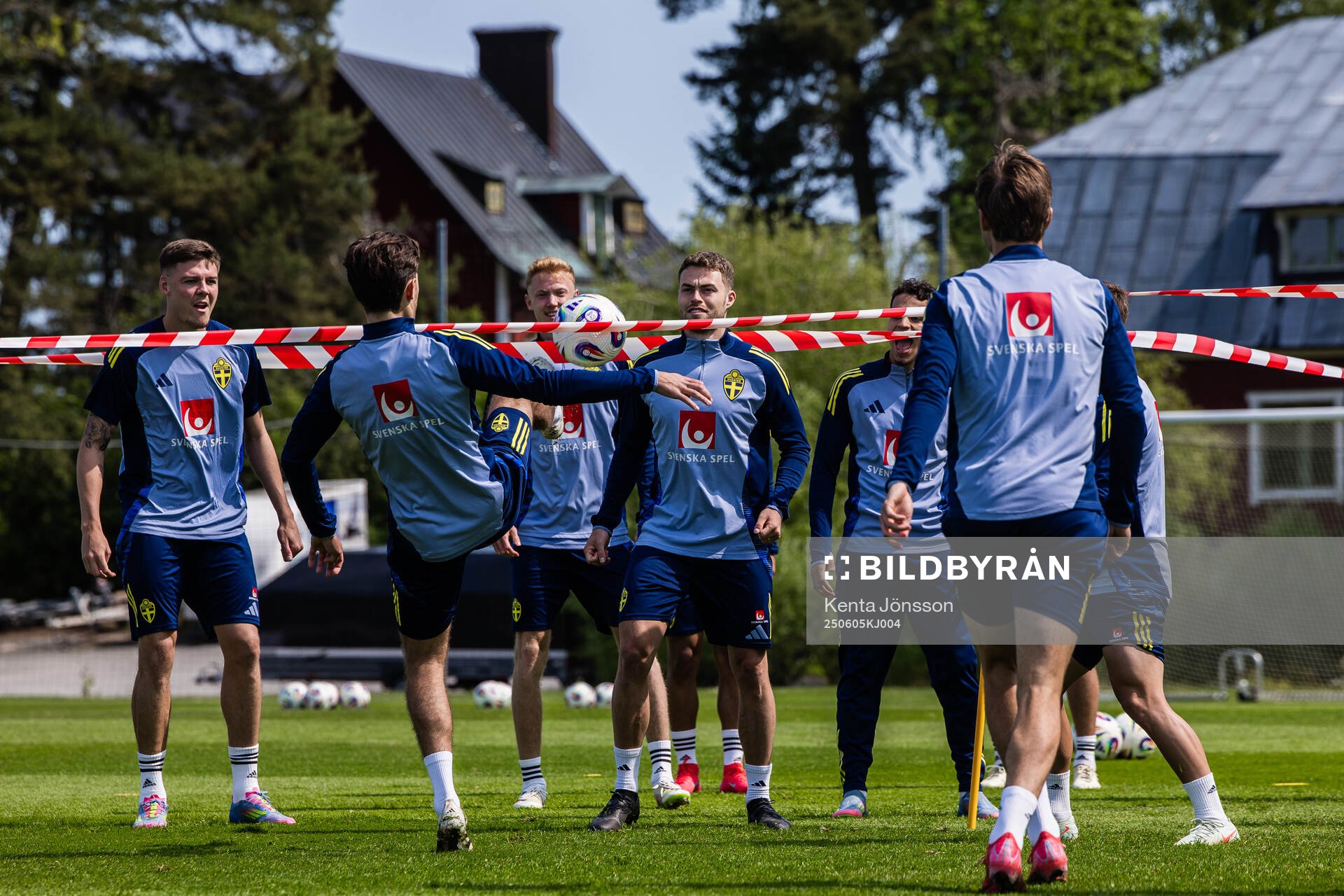 Emil Holm, Hugo Larsson, Gabriel Gudmundsson and Benjamin