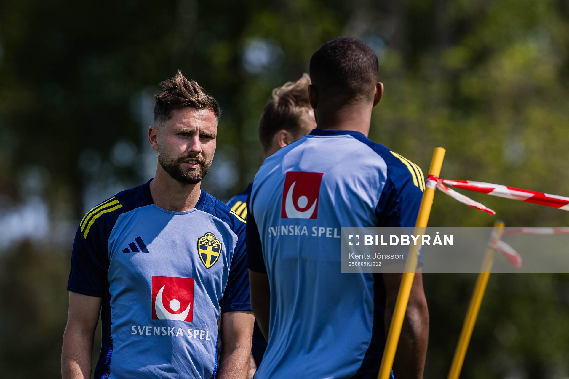 Axel Norén and Isak Hien of the Swedish men's national