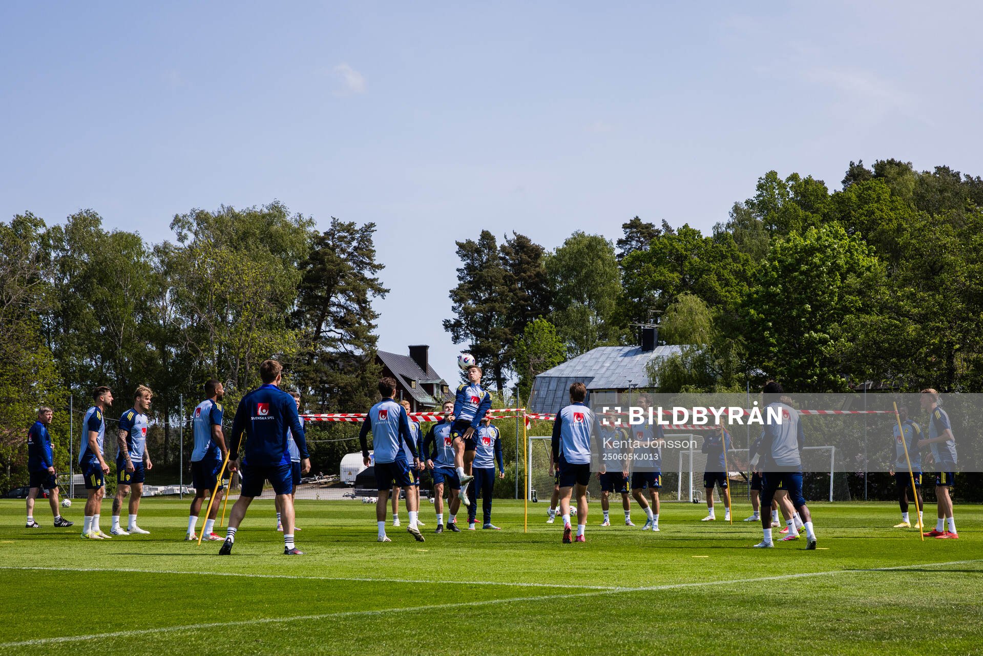 Players of the Swedish men's national football team