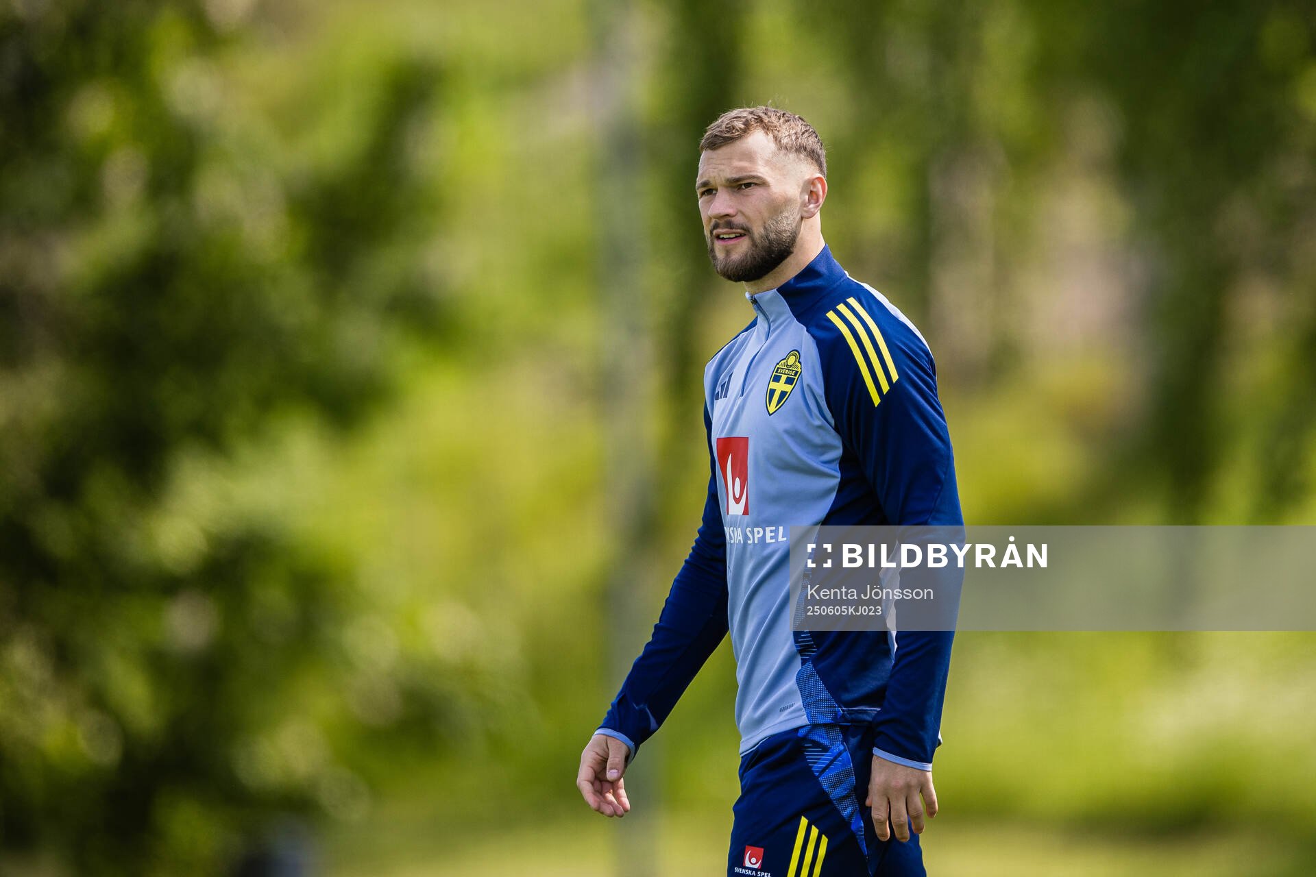 Jesper Karlström of the Swedish men's national football