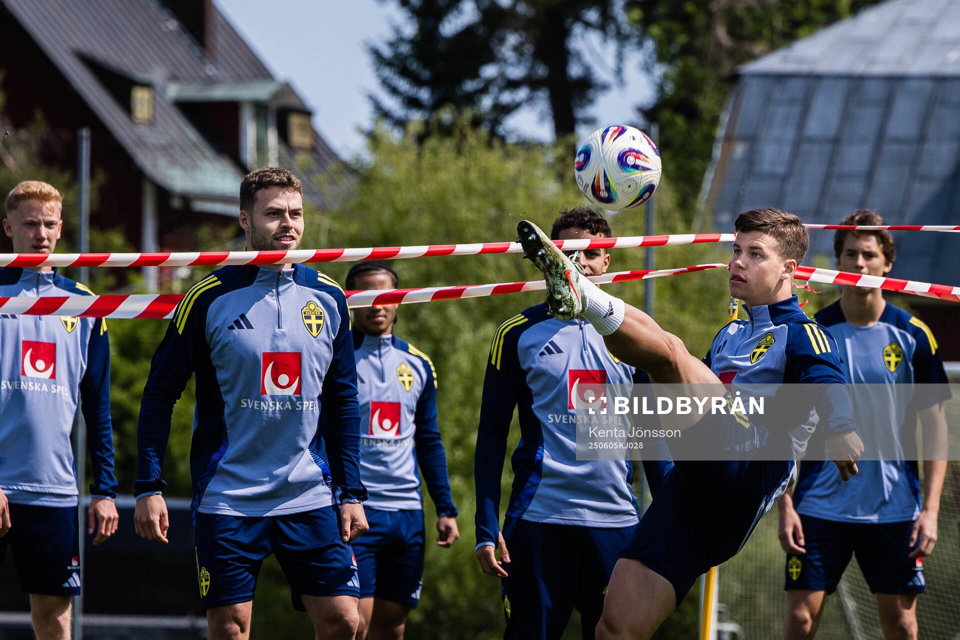 Samuel Dahl of the Swedish men's national football team
