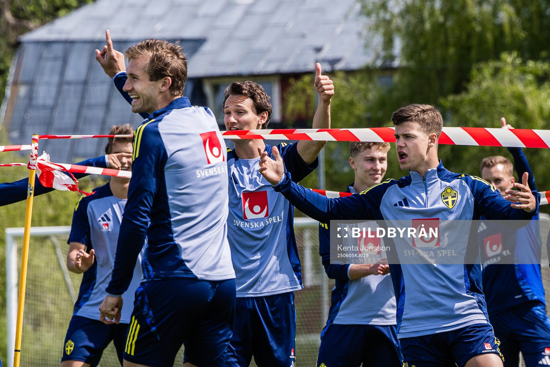 Benjamin Nygren, Hjalmar Ekdal and Samuel Dahl of the