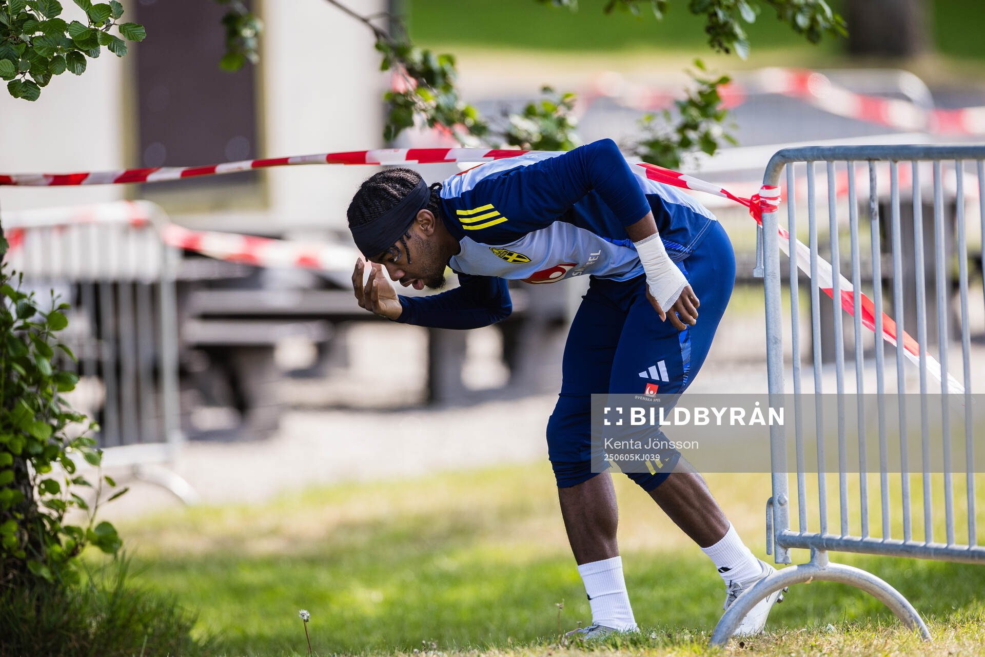 Anthony Elanga of the Swedish men's national football team