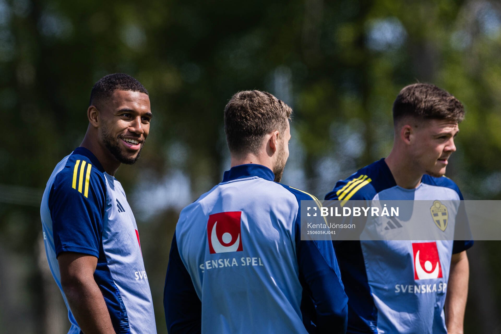 Isak Hien. Gabriel Gudmundsson and Emil Holm  of the