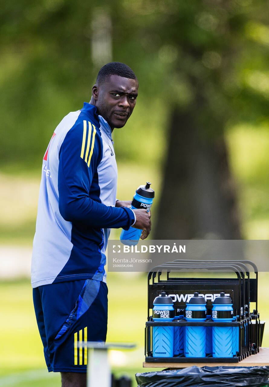 Ken Sema of the Swedish men's national football team