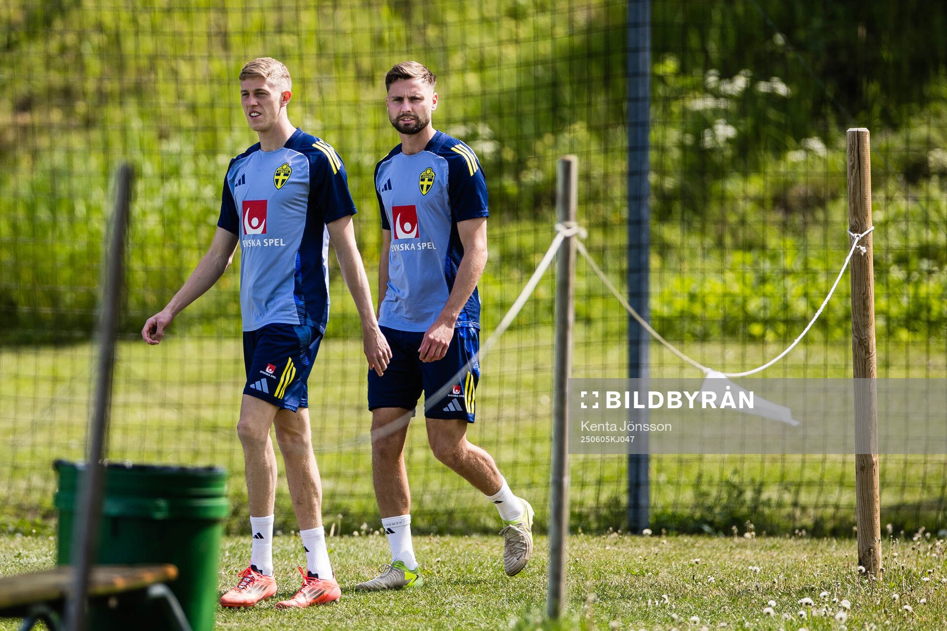 Alexander Bernhardsson and Axel Norén of the Swedish men's