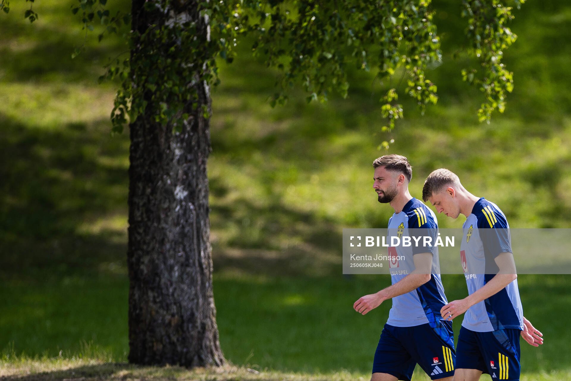 Axel Norén and Alexander Bernhardsson of the Swedish men's