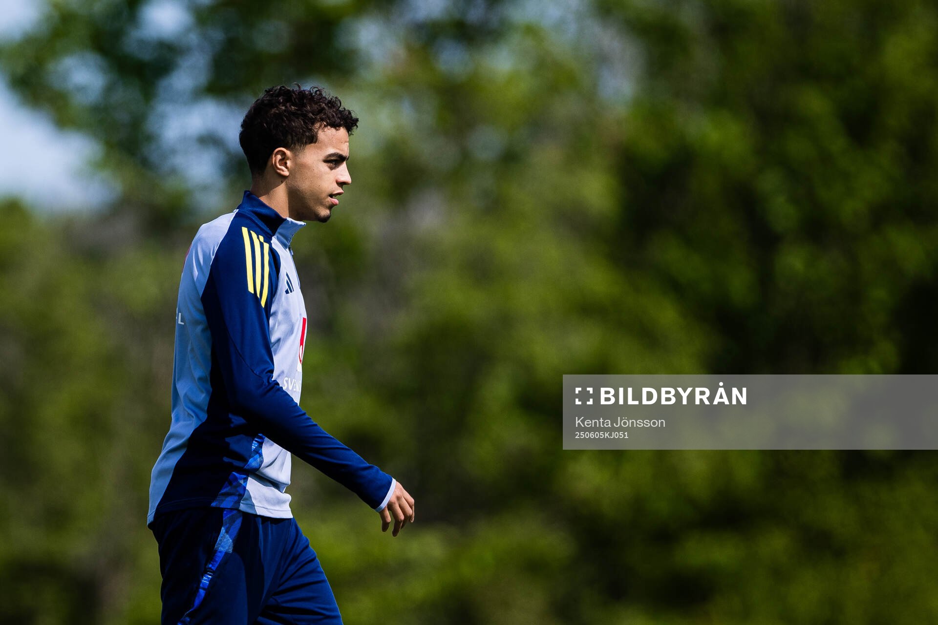 Yasin Ayari of the Swedish men's national football team