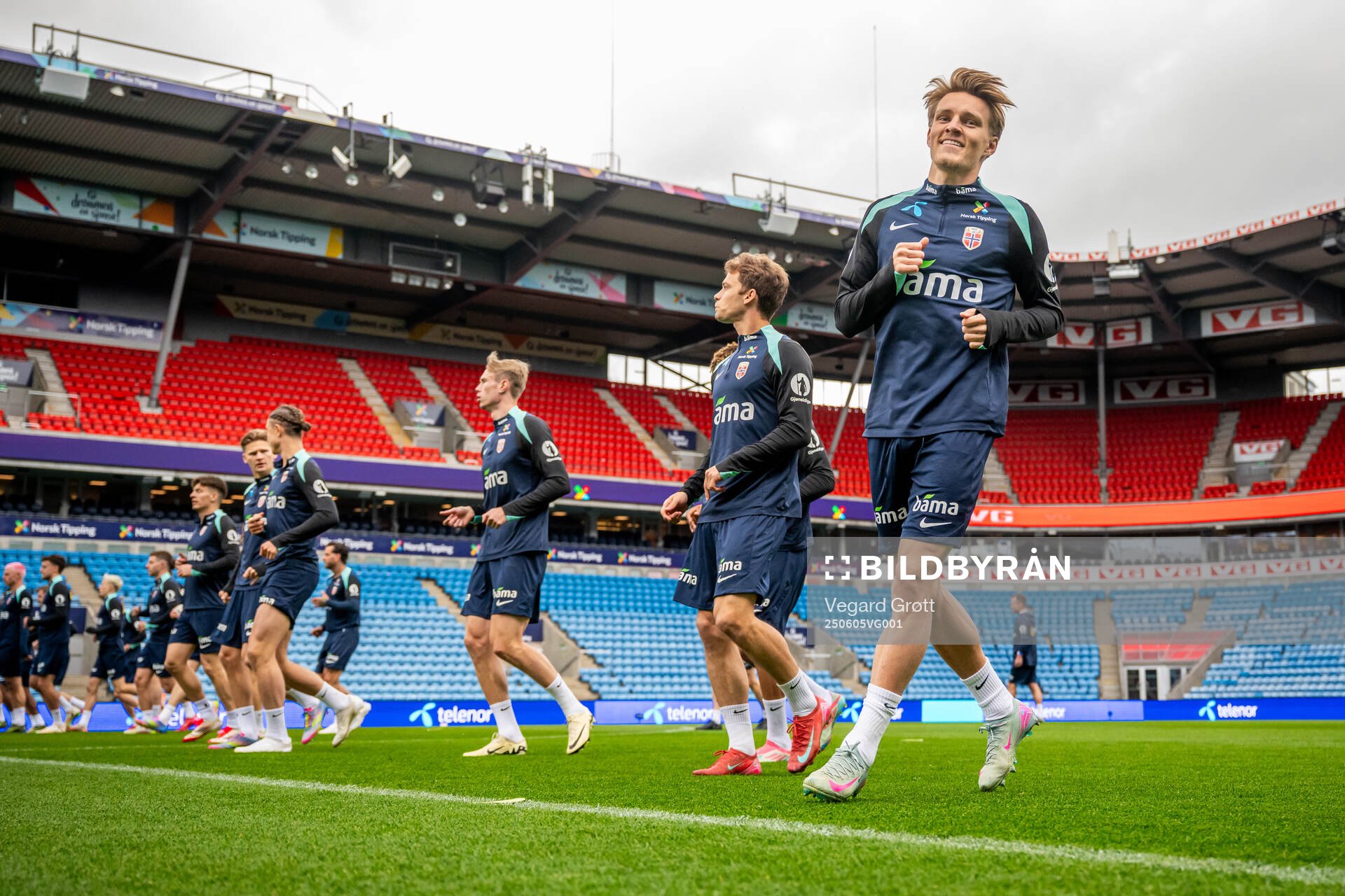 Martin Ødegaard of the Norwegian national football team