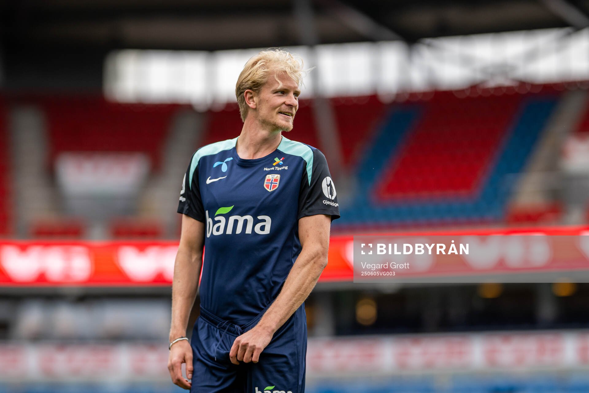 Morten Thorsby of the Norwegian national football team
