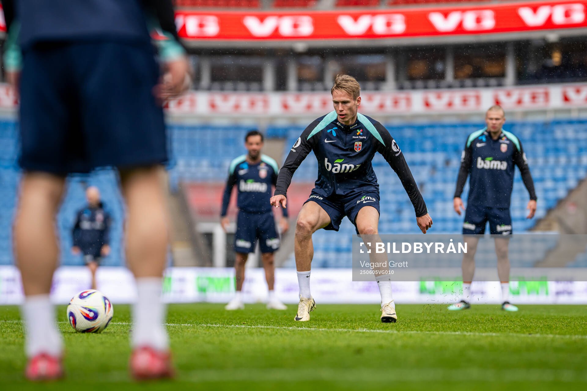 Torbjørn Lysaker Heggem of the Norwegian national football