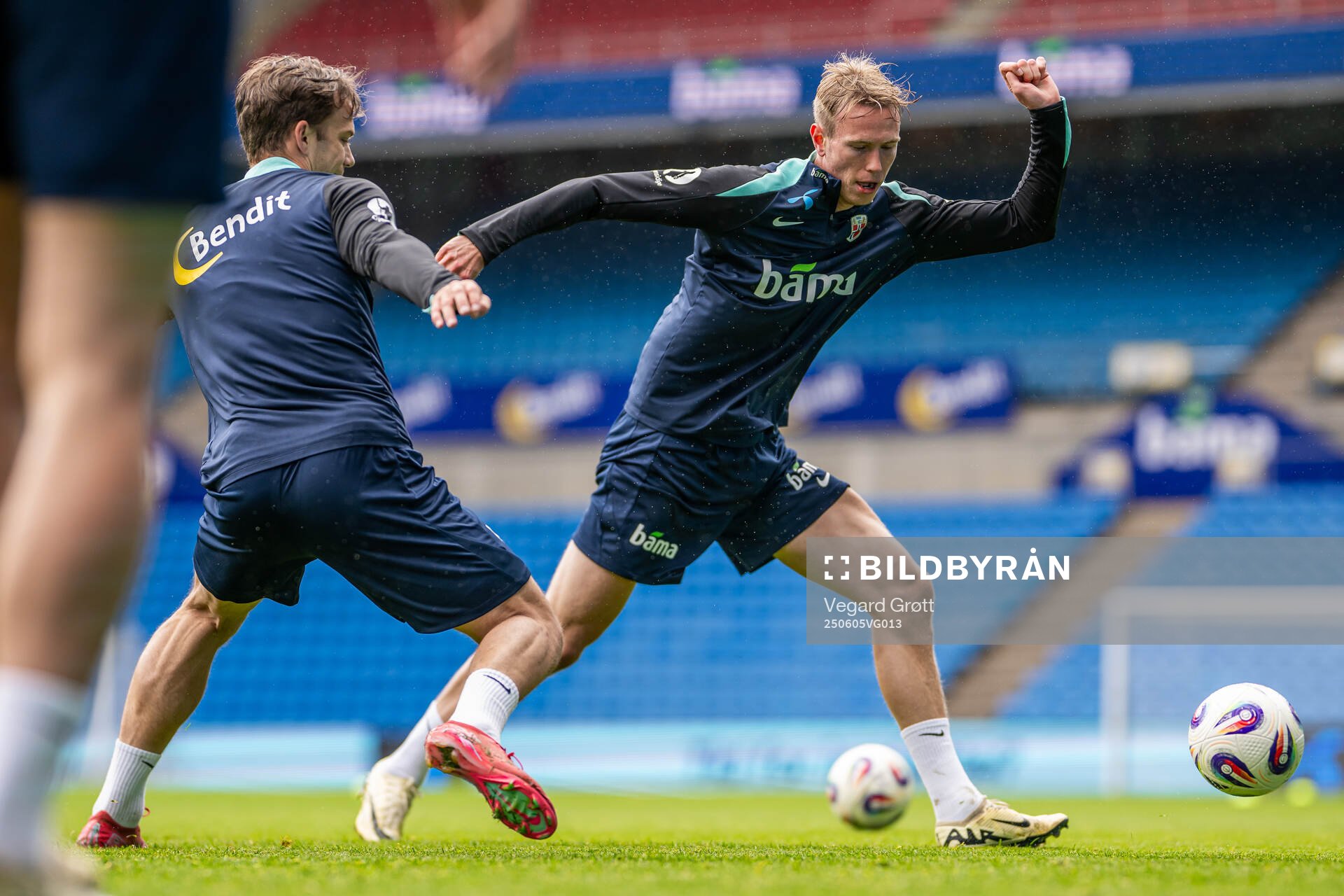 Felix Horn Myhre and Torbjørn Lysaker Heggem of the