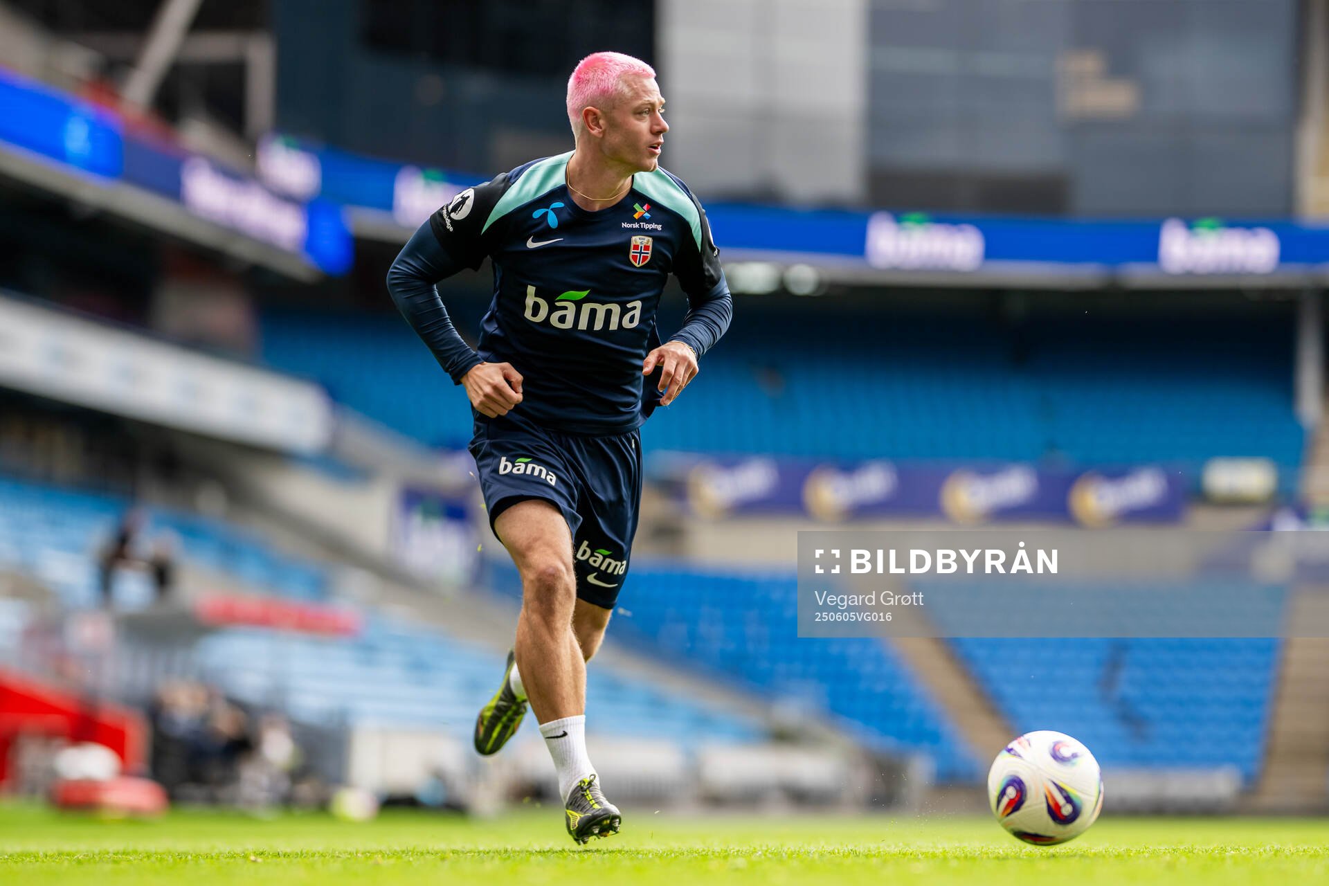 Julian Ryerson of the Norwegian national football team