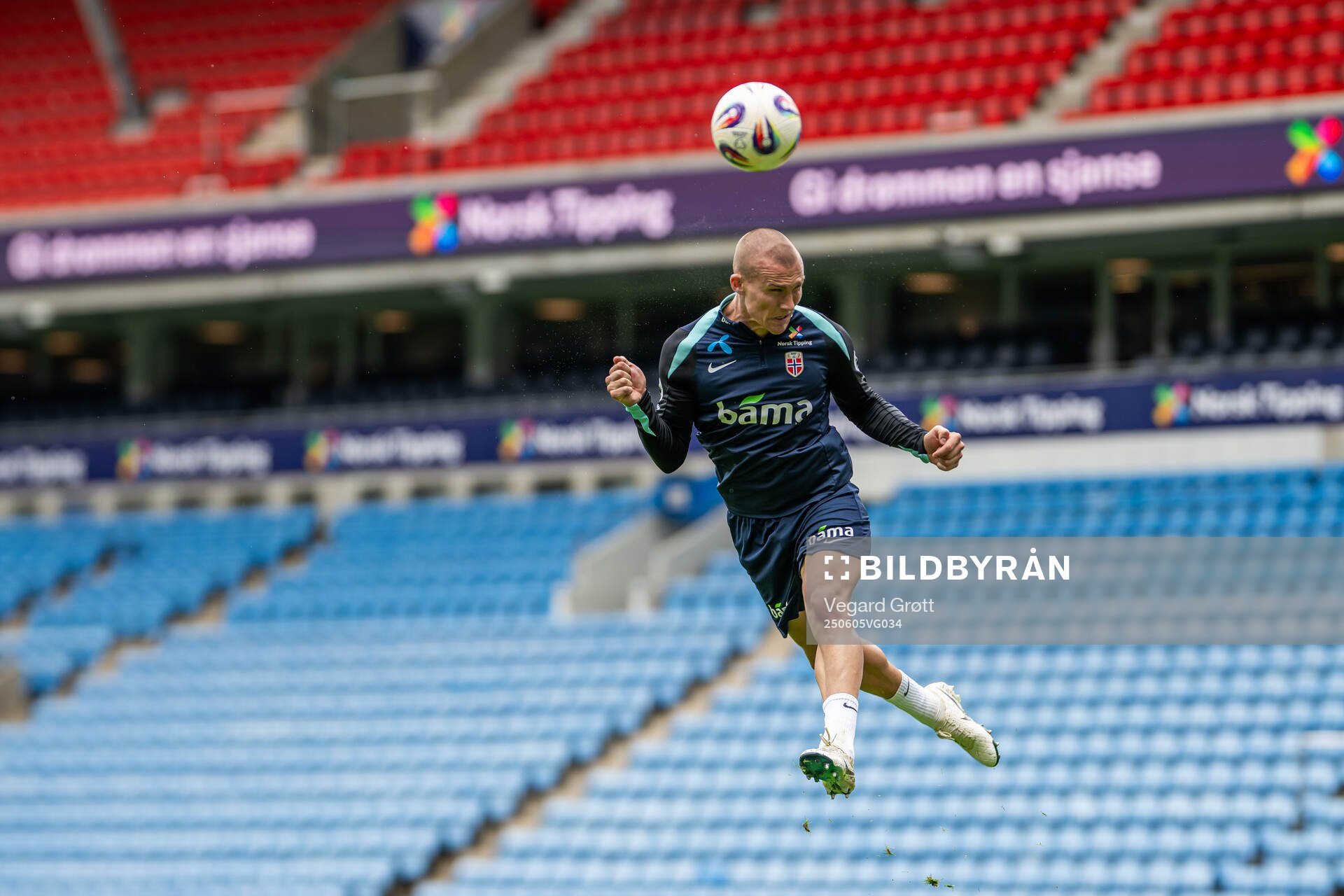 Leo Østigård of the Norwegian national football team