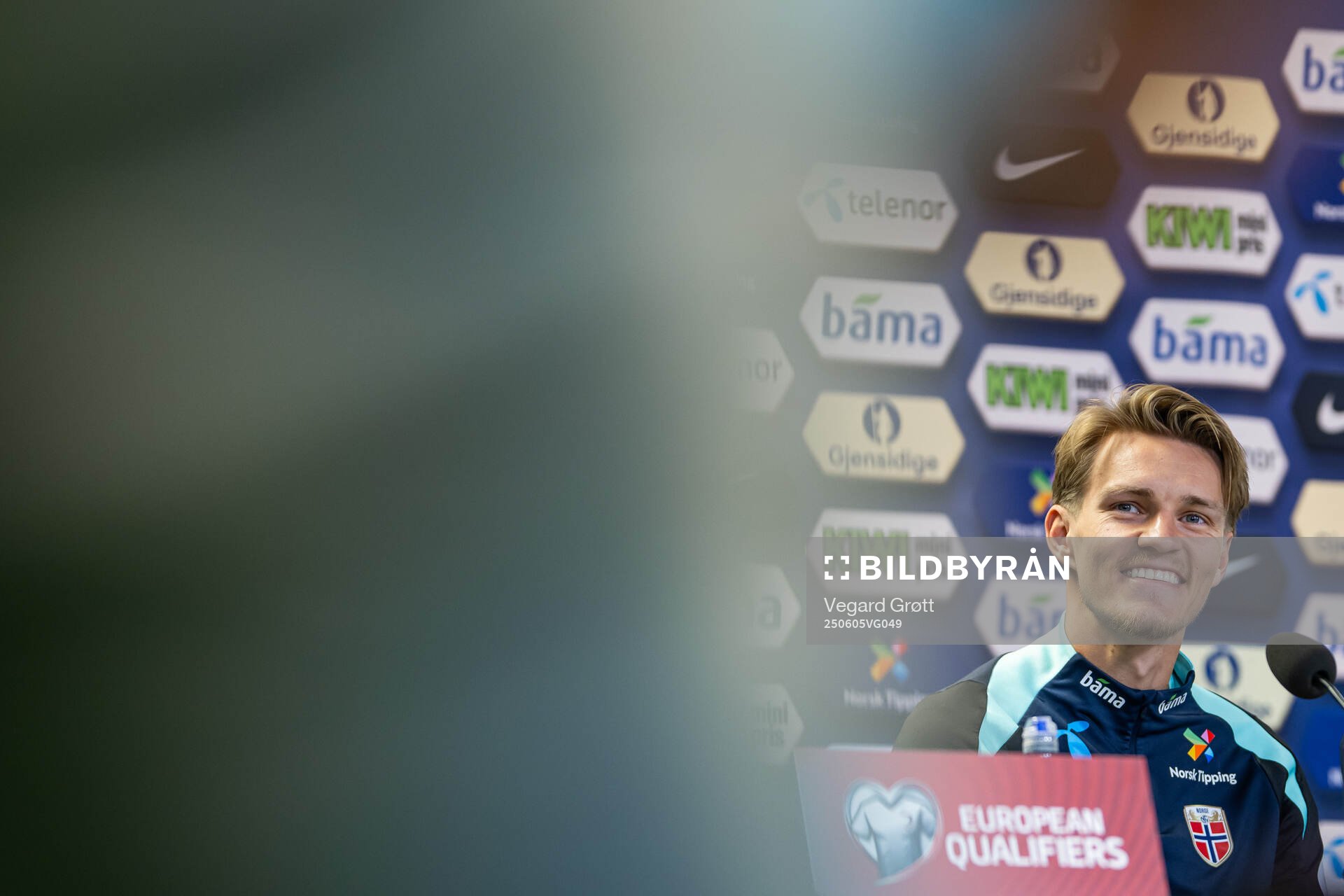 Martin Ødegaard of the Norwegian national football team
