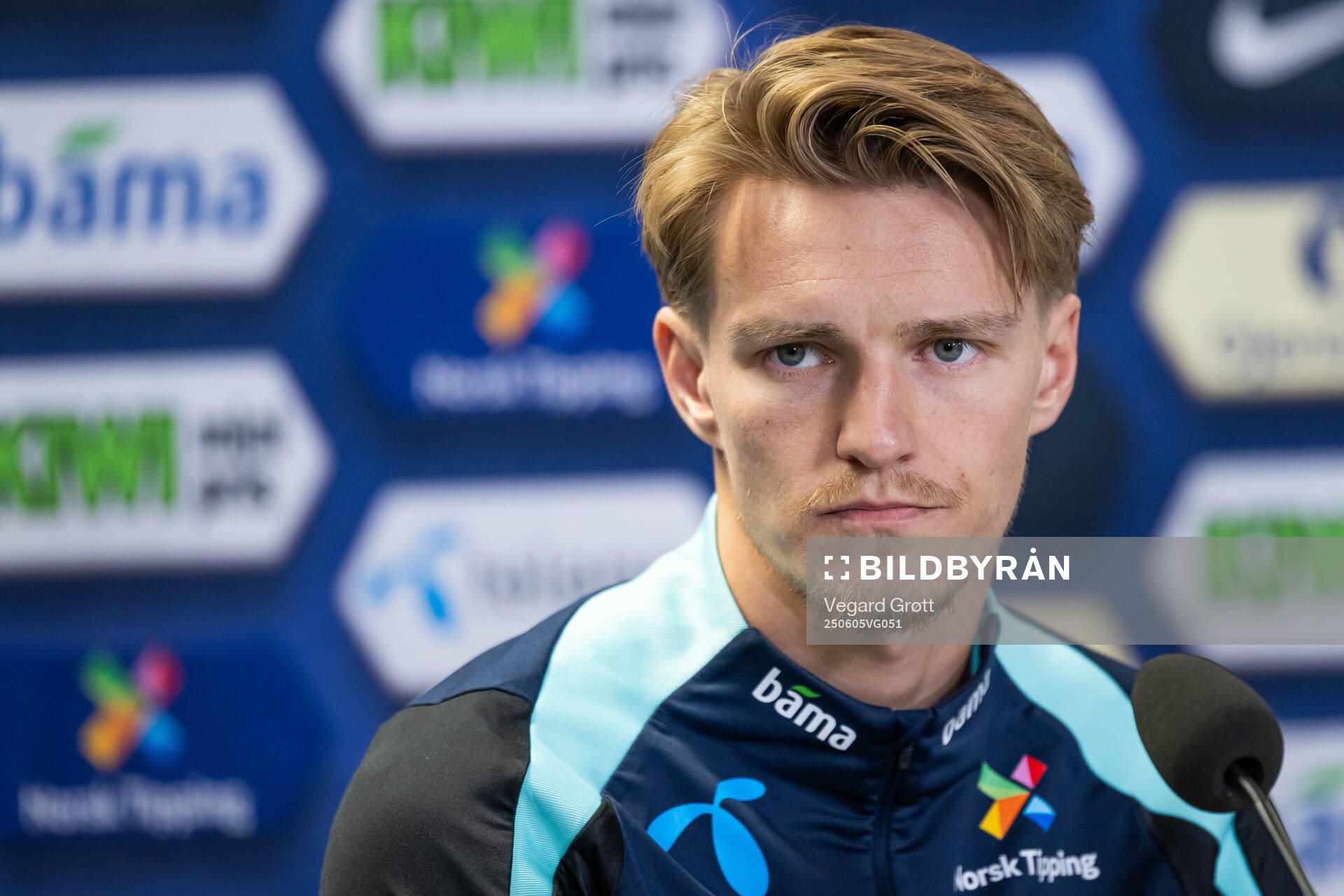 Martin Ødegaard of the Norwegian national football team